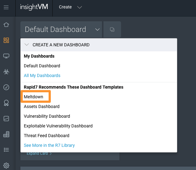 InsightVM Meltdown Dashboard