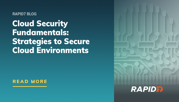 Cloud Security Fundamentals: Strategies to Secure Cloud Environments ...
