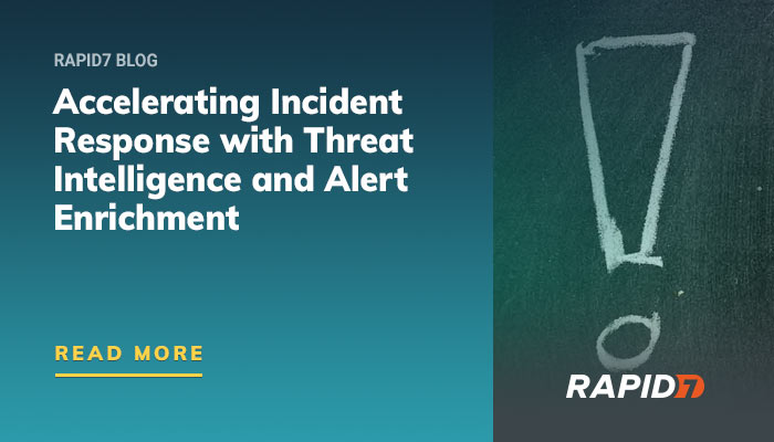 How Alert Enrichment & Threat Intel Help Incident Response Processes