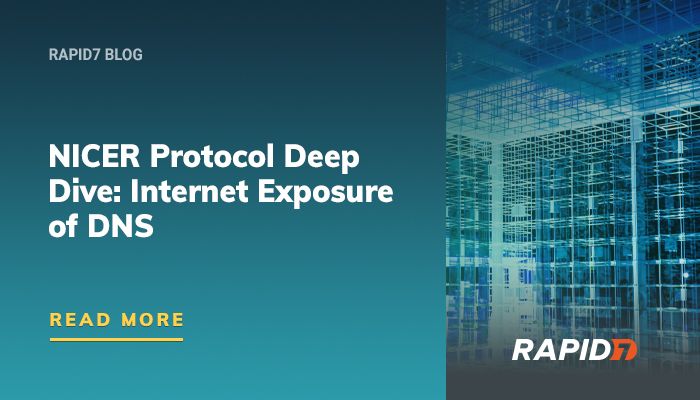 NICER Protocol Deep Dive: Internet Exposure of DNS  Rapid7 Blog