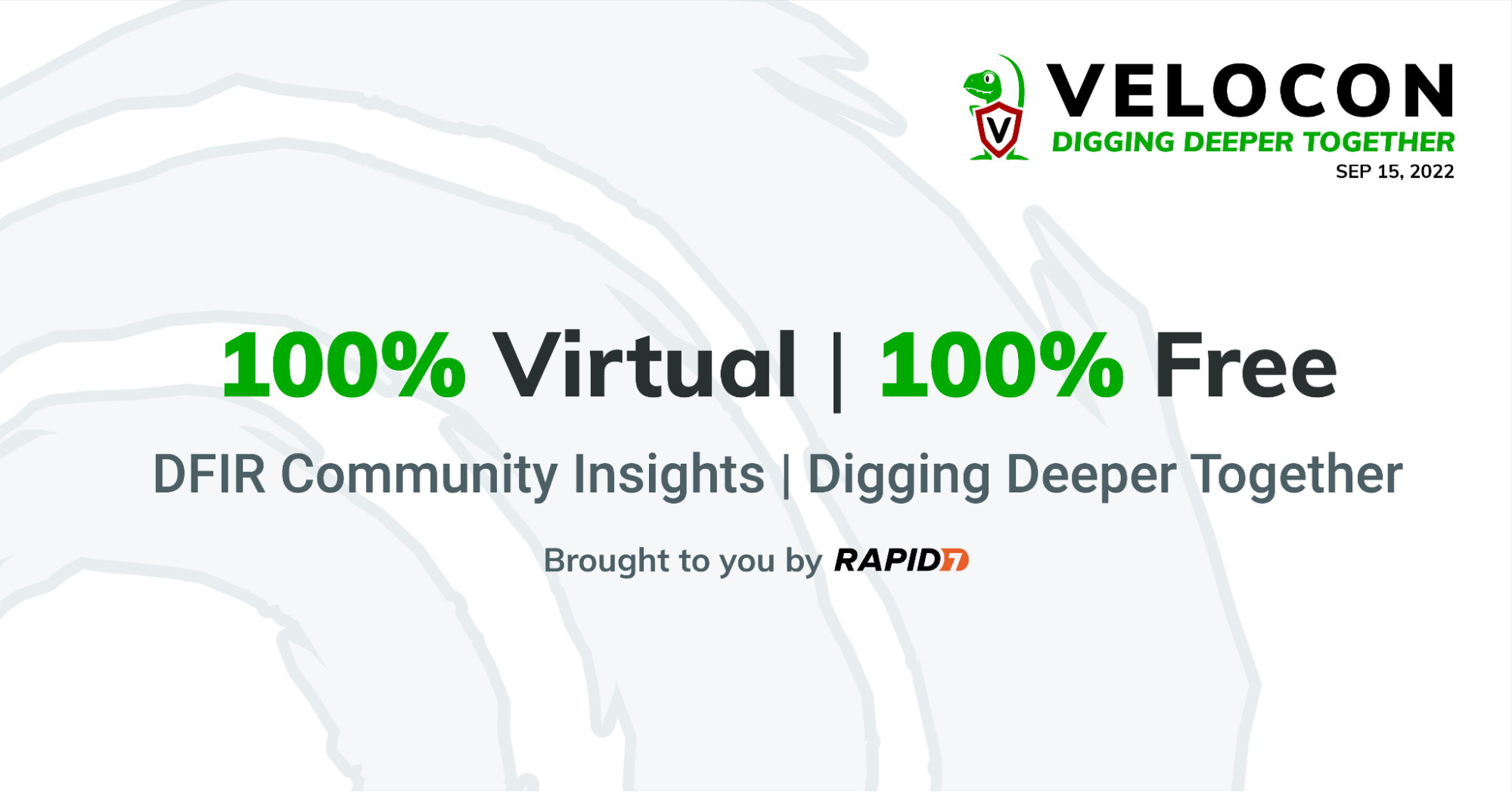 VeloCON 2022: Digging Deeper Together!
