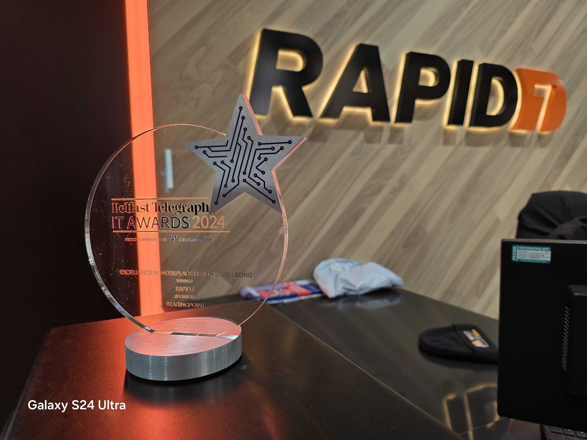 Rapid7 Recognized for ‘Excellence in Workplace Health and Wellbeing’ at the Belfast Telegraph IT Awards