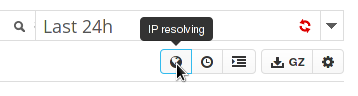 IP address resolving